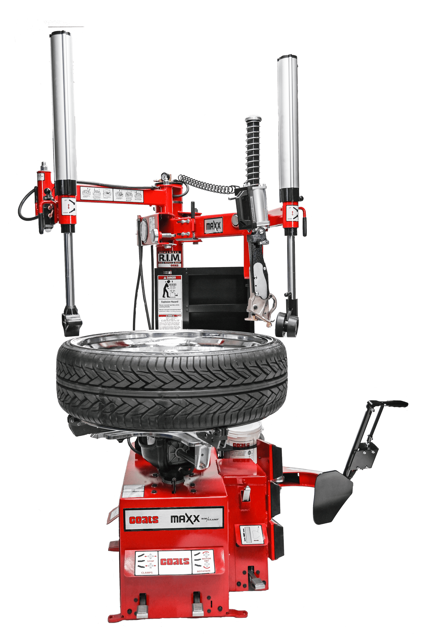 Coats MAXX 90L Tire Changer With Lift - Electric or Air Motor