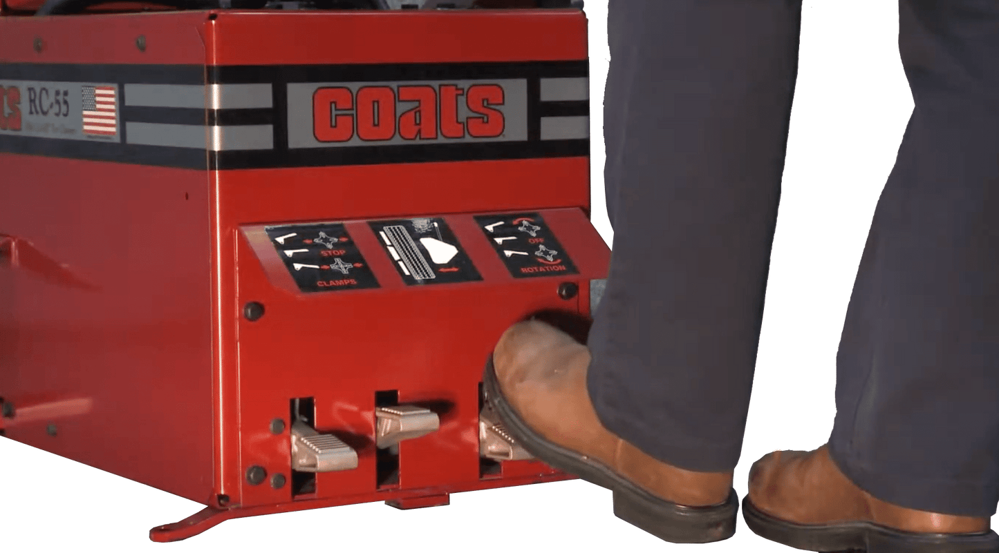 Coats RC 55 Rim Clamp Tire Changer - Electric or Air Motor