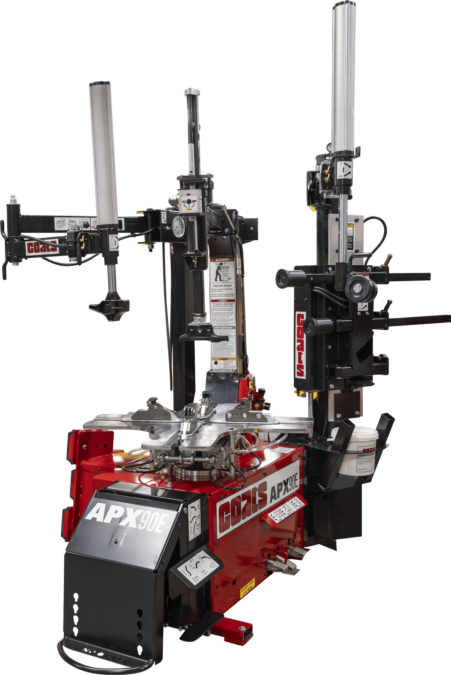 Coats APX90 Rim Clamp Tire Changer - Electric or Air Motor